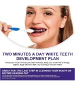 Purple Teeth Whitening Toothpaste Remove Plaque Stains Cleaning Oral Hygiene Dental Bleach Tools - Image 2