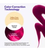 Purple Teeth Whitening Toothpaste Remove Plaque Stains Cleaning Oral Hygiene Dental Bleach Tools - Image 5