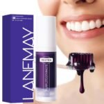 Purple Teeth Whitening Toothpaste Remove Plaque Stains Cleaning Oral Hygiene Dental Bleach Tools